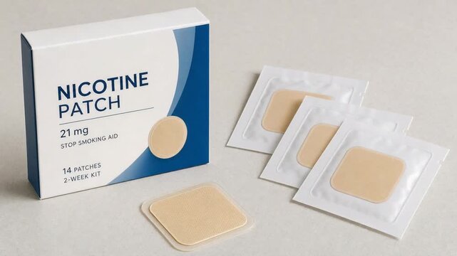 Nicotine patches.