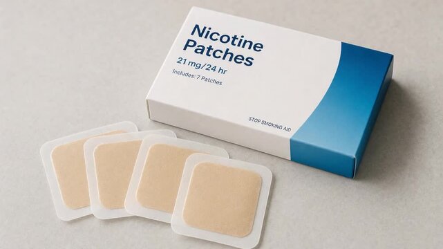 Nicotine patches.