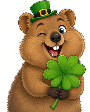 st patricks day Quokka