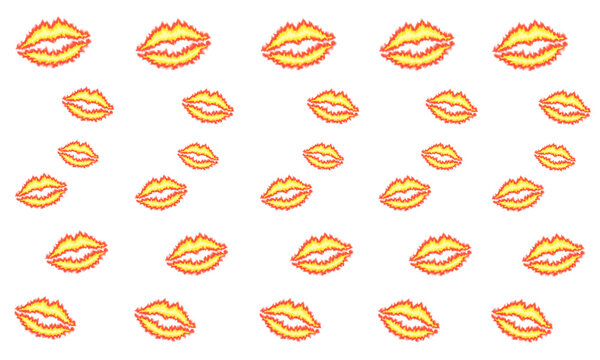 Flaming lips horizontal frame template banner