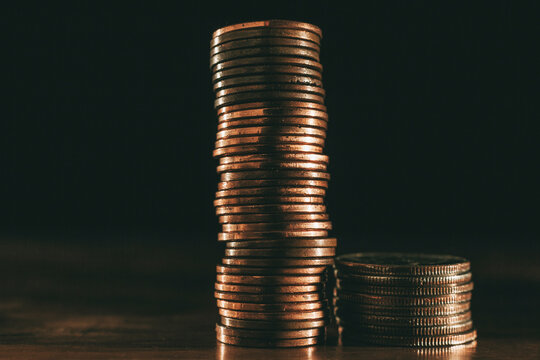 Stack of coins