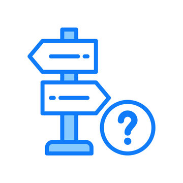Lost Icon Blue Color Style
