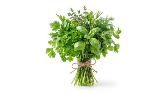 celery isolated on white background