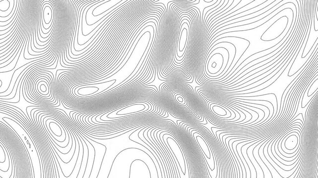 Curved lines ripple and distort across a gray, textured surface. undulation