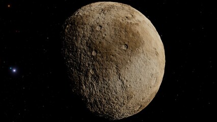 Sedna Dwarf Planet Trans-Neptunian Object 8K 3D Render © Hasan