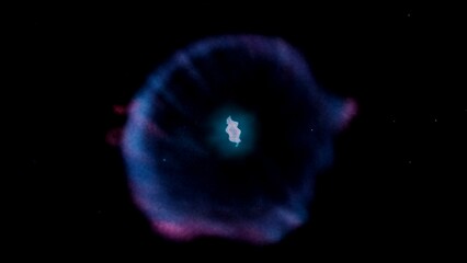 Cat's Eye Nebula NGC 6543 Planetary Nebula 8K 3D Render © Hasan