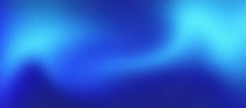 Blue Gradient Noise Background: Grainy Abstract Texture for Modern Digital Design Projects.