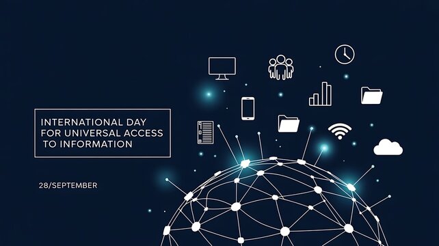 International day for universal access to information concept