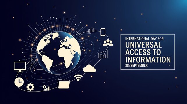 International day for universal access to information concept