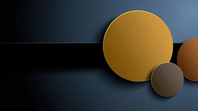 Abstract circles background element, Modern geometric design backdrop, Corporate presentation graphic resource