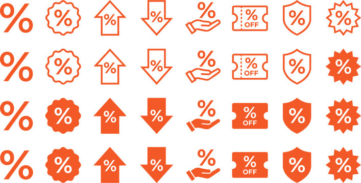 Discount and percentage icos 