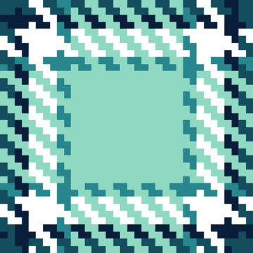 Ocean Deep Twill 2x2 Seamless Tartan Plaid Pattern