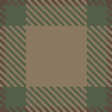 Vintage Tweed Twill 2x2 Seamless Tartan Plaid Pattern