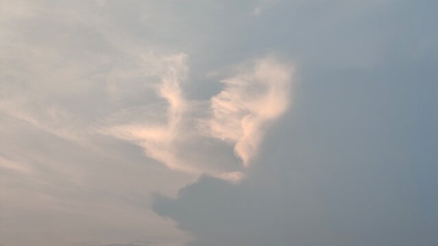 Sunset time sky texture cloud pattern