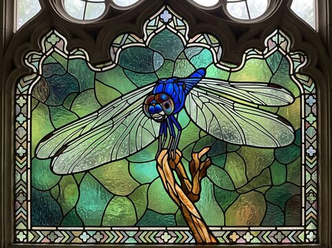 stained glass window