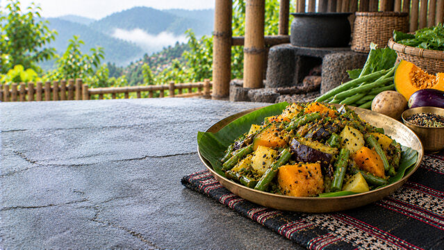 Mizo Paanch Phoran Tarkari