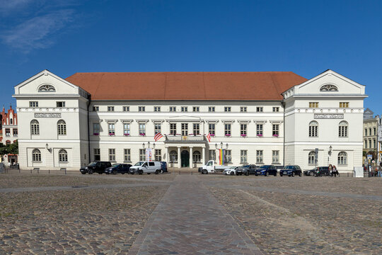 Rathaus, Stadtverwaltung, Hansestadt Wismar, Mecklenburg-Vorpommern, Deutschland, 07.09.2026 