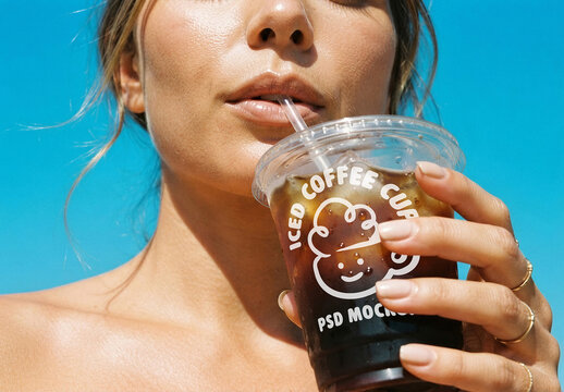 Iced Coffee Mockup