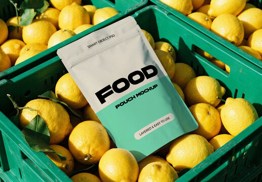 Food Pouch Mockup