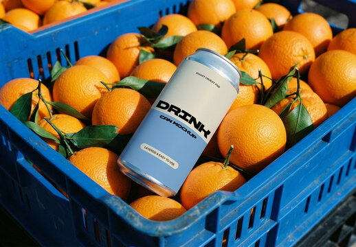 Drink Can Mockup