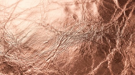 Fototapeta premium Close up of cracked earth texture with warm tones and intricate lines