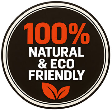 100 natural & ESO Friendly label 