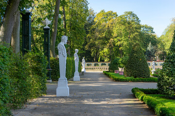 Ogrody Pałacu Branickich w Białymstoku, Podlasie, Polska © podlaski49