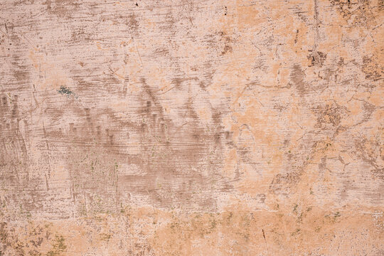 Grunge Textured Wall Background - Weathered Rough Concrete Surface