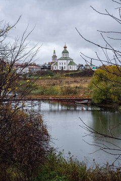 view of the Church of Elijah the Prophet of the Ilyinsky