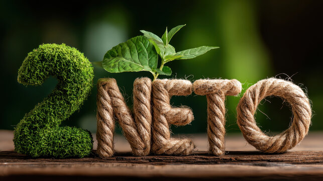 Ecological concept of greenhouse gas emissions