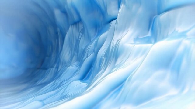 Blue fluid forms slowly undulate across an abstract digital background. Website design, wellness media, and technology presentation.