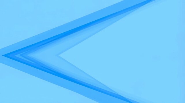 Blue geometric forms slide across a minimal abstract digital background. Website banner, title sequence, and digital design project.