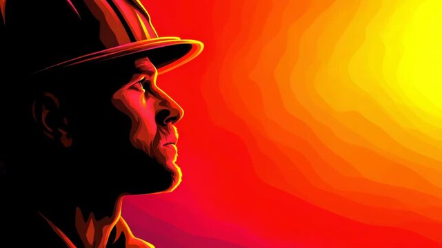Portrait of a Firefighter
