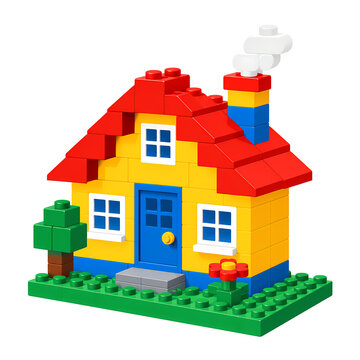 Assembled house Home Lego house 