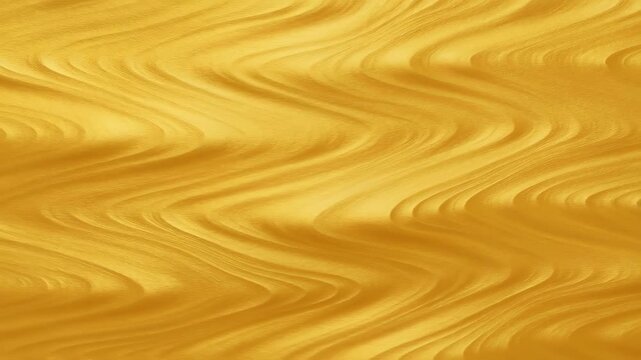 Golden fluid swirls flow across an abstract metallic surface. Luxury branding, premium product advertising, and fashion promotion.