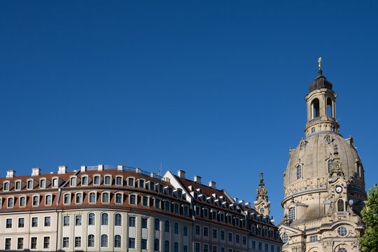 Dresden Frauenkirche Saxony Germany