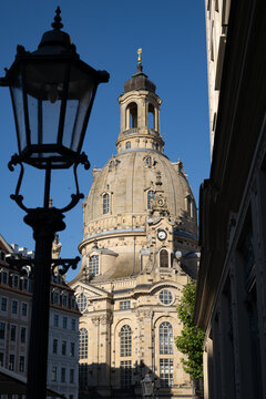 Dresden Frauenkirche Saxony Germany