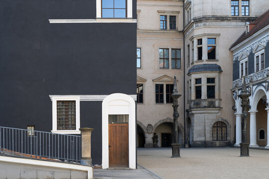 Dresden stables of the Royal Palace in Dresden, Saxony, Germany