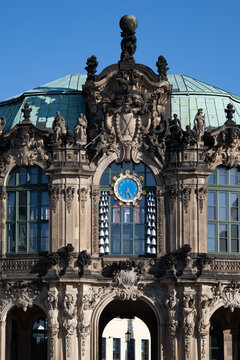 Dresden Germany Zwinger Palace (Der Dresdner Zwinger) Art Gallery of Dresden, Saxony, Germany