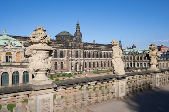 Dresden Germany Zwinger Palace (Der Dresdner Zwinger) Art Gallery of Dresden, Saxony, Germany