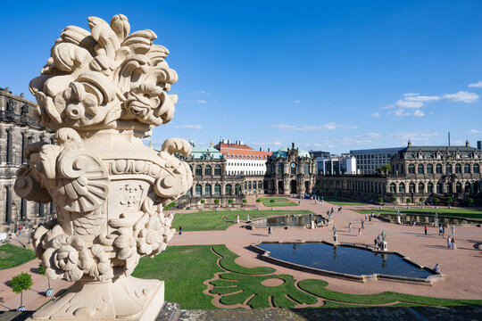 Dresden Germany Zwinger Palace (Der Dresdner Zwinger) Art Gallery of Dresden, Saxony, Germany