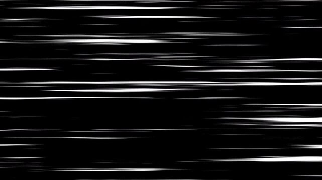 Radial speed or action lines anime comic background. anime speed lines motion background, Anime speed line animation. Horizontal line motion graphic. 4K Video