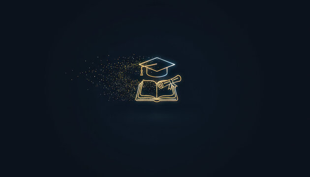 Book graduation cap diploma education study learning scholarship academic achievement achievement