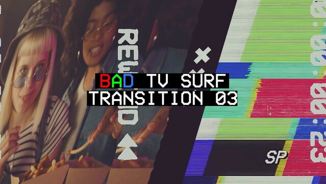 Bad TV Surf Transtion 03