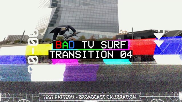 Bad TV Surf Transtion 04