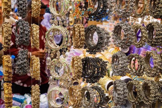 Indian Bangles in a Hyderbad Bazaar