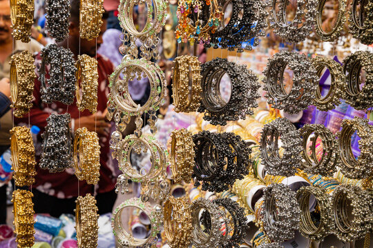 Indian Bangles in a Hyderbad Bazaar