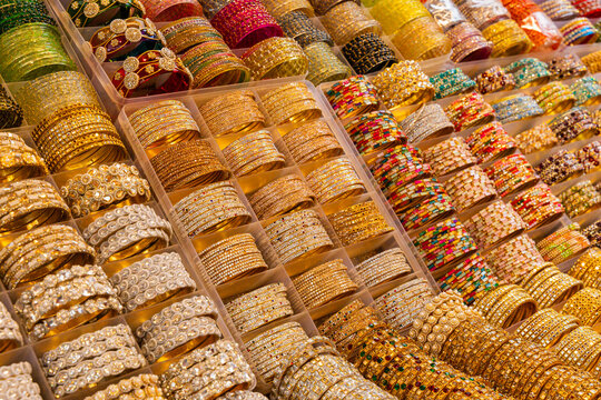 Indian Bangles in a Hyderbad Bazaar