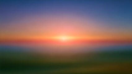 Obraz premium Sunset sky with soft pastel colors