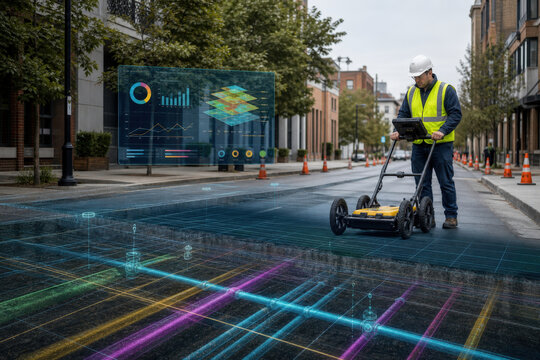 Underground Utility Mapping Hologram for Safe Construction Excavation